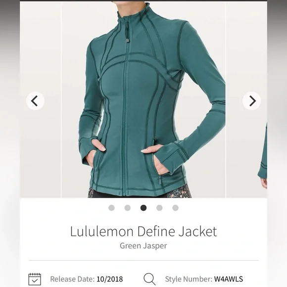 Lululemon Define Jacket
Green Jasper size 10 - Picture 2 of 11